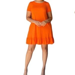 Annabelle orange dress. Small